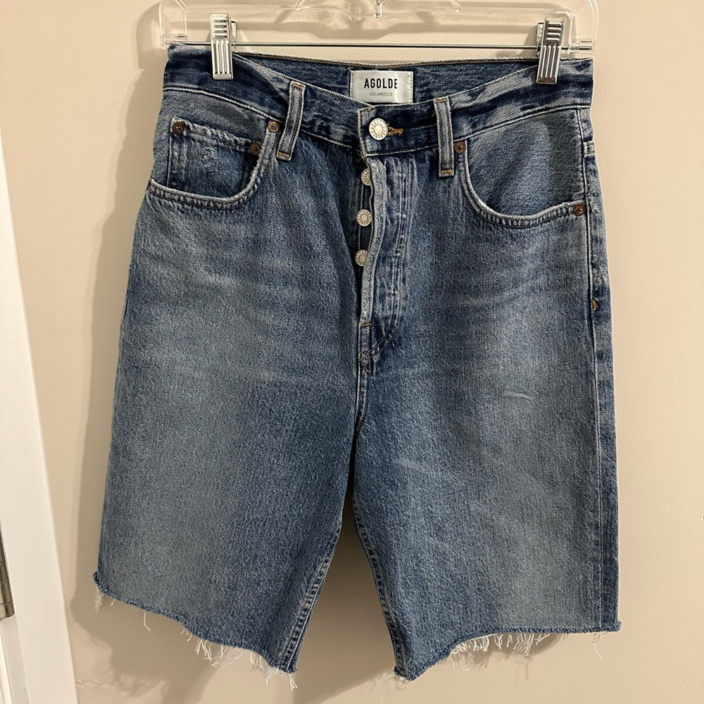 Agolde Denim Long Shorts Size 26
